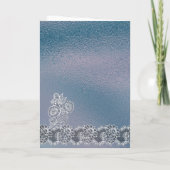 Carte 13 Années d'Amour Tissé (Dos)