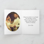 Carte 13 Années d'Amour Tissé (Intérieur)