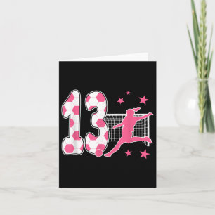 Carte 13 ans Anniversaire Football Amour 13e Football Eu