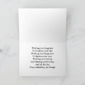 Carte 13e anniversaire (Intérieur)