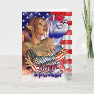 Carte 13E Anniversaire Adolescent, Joyeux 13e Anniversai