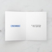 Carte 13e anniversaire de l'ordinateur ajouter nom perso (Intérieur)