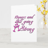 Carte 13e anniversaire de mariage (Fleur jaune)