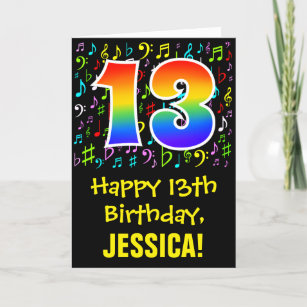 Cartes 13 Ans D Anniversaire Zazzle Be