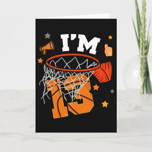 Carte 13th Birthday Sketll Boy 13 Yr Old Thirteen Years (Devant)