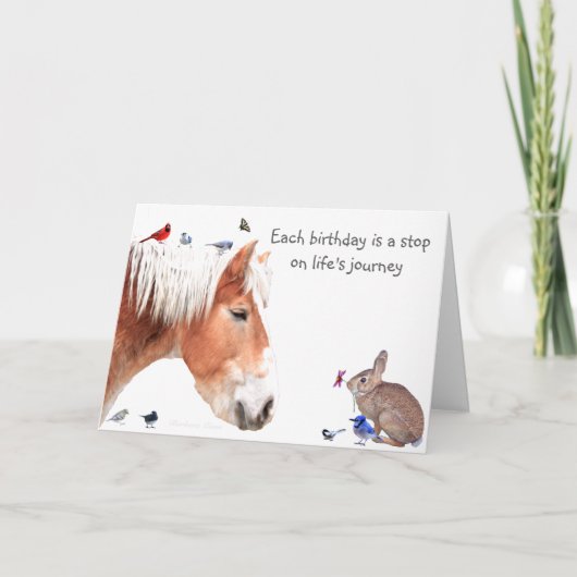 Carte #14 Anniversaire : Une étape dans le voyage de la (Devant)