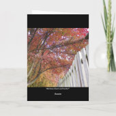 Carte ~ 14 d'automne (Dos)