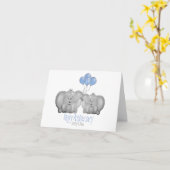 Carte 14e anniversaire de l'mariage d'ivoire (Fleur jaune)