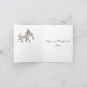 Carte 14e anniversaire du Mariage, anniversaire de l'ivo (Intérieur)