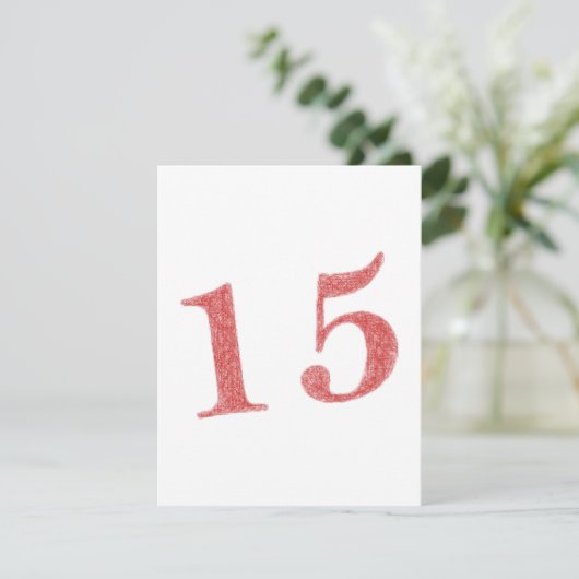 Carte 15 ans (Debout devant)