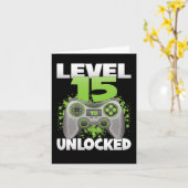 Carte 15 Jeu vidéo déverrouillé 15e Jeu de Joueur d'anni (Fleur jaune)