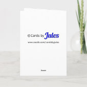 Carte 15e anniversaire ajouter nom informatique personna (Dos)