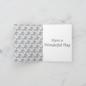 Carte 15e anniversaire du Mariage, Cristal (Intérieur)