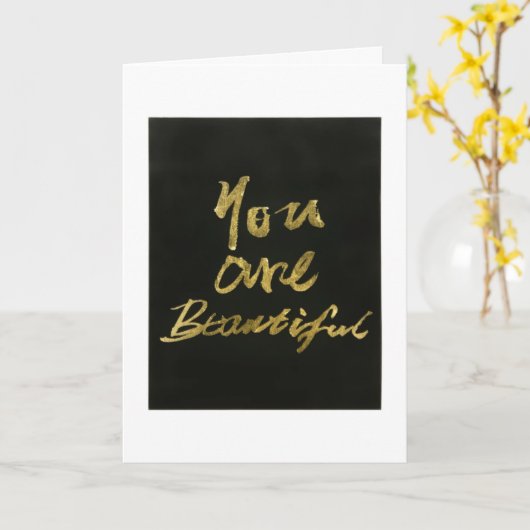 Carte **15e ANNIVERSAIRE & VOUS ÊTES BEAU** (Fleur jaune)