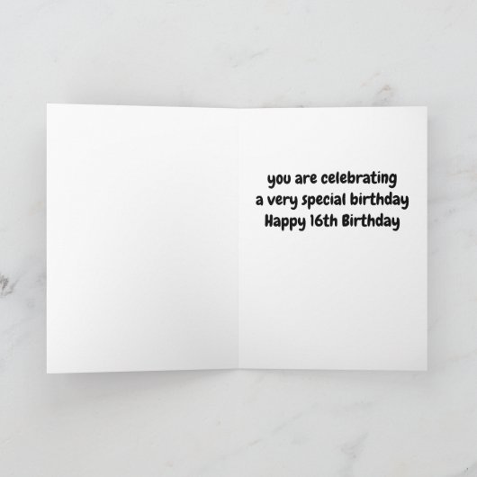 CARTE **16********************************************** (Intérieur)