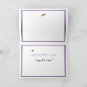 Carte #16 Profitez des "cadeaux" du jour : Joyeux annive (Intérieur)