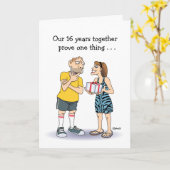 Carte 16e anniversaire : Drôle dessin animé (Fleur jaune)