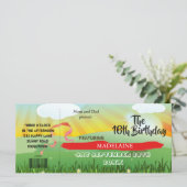 Carte 16E anniversaire Rustic Festival Musique (Debout devant)