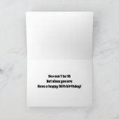 CARTE **16E** SOUHAITE D'UN TRÈS "CHEVAL COOL" (Intérieur)