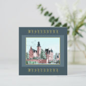 Carte 1729 A. de Haen Dutch Kasteel WESTERVELT (Debout devant)