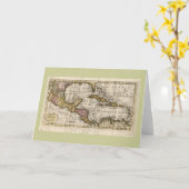 Carte 1790 des Antilles par Dilly et Robinson (Fleur jaune)