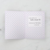 Carte 17 Anniversaire Chaussures rouges (Intérieur)