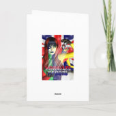 Carte 17e anniversaire Grandson Design moderne (Dos)