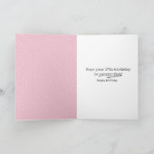 Carte 17e anniversaire Tabby Cat (Intérieur)