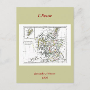 Carte 1806 - L'Ecosse