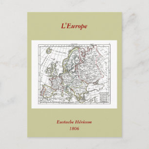 Carte 1806 - L'Europe