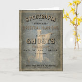 Carte 1866 Livre des Fantômes - "Spectropie" (Fleur jaune)