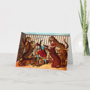 Carte 1874 La Reine Lion