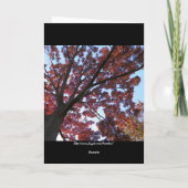 Carte ~ 18 d'automne (Dos)