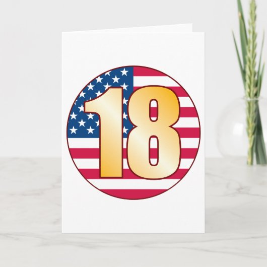 Carte 18 USA Gold (Devant)