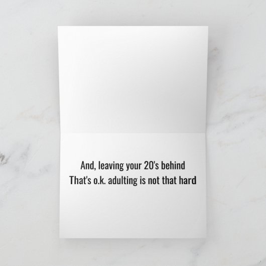 Carte **18e ANNIVERSAIRE** BULLDOG EST COMÉDIEN (Intérieur)