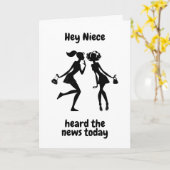 Carte **18e ANNIVERSAIRE DE LA NIECE** QUEL ANNIVERSAIRE (Fleur jaune)