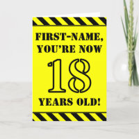 18e anniversaire : Jeu de style graphique, Nom per