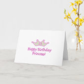Carte 18e anniversaire Princesse (Fleur jaune)