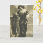 CARTE 1900 (Fleur jaune)