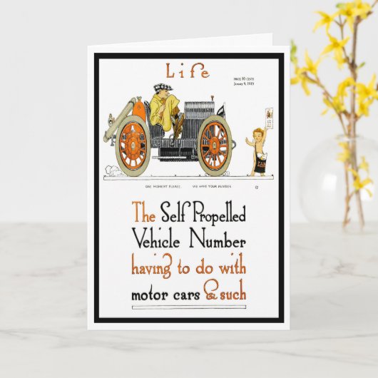 CARTE 1913 ! ! "COUPE "O JOE" SANS BAS" SALUT (Fleur jaune)