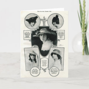 Carte 1916 d'actrices de l'image 5 de cru de