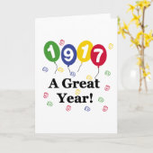 Carte 1917 un anniversaire de grande année (Fleur jaune)