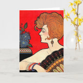 CARTE 1925 (Fleur jaune)