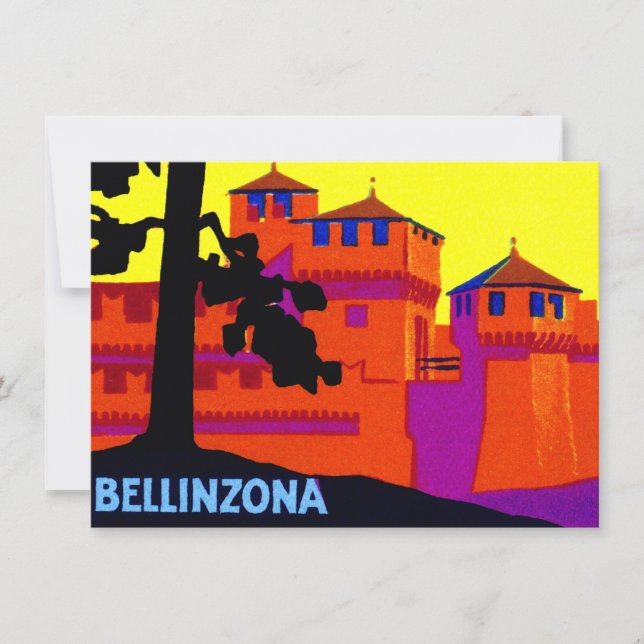 Carte 1925 Bellinzona Suisse (Devant)