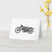 Carte 1929 Grande Voiture De Moto Supérieure 1929 (Fleur jaune)