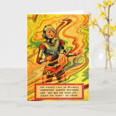 Carte 1930 Buck Rogers bande dessinée Wilma Deering (Fleur jaune)