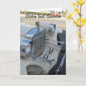 Carte 1938 Duesenberg Oldie mais Goodie (Fleur jaune)