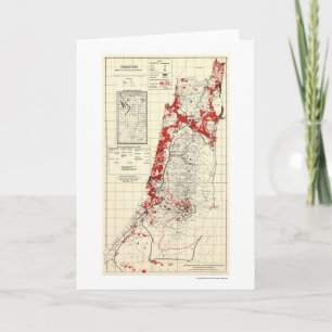 Carte 1949 de village de la Palestine