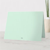 Carte 1950 Vintage femme de Noël avec cadeaux (Dos)