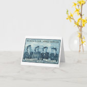 Carte 1952 Timbre des femmes dans les forces armées amér (Fleur jaune)